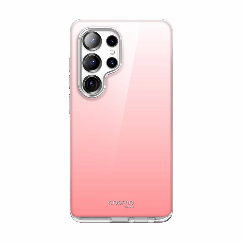 Galaxy S25 Ultra Cosmo Cute Case -Gradient Pink Anti Fingerprint Film Anti Finger Oil Coating