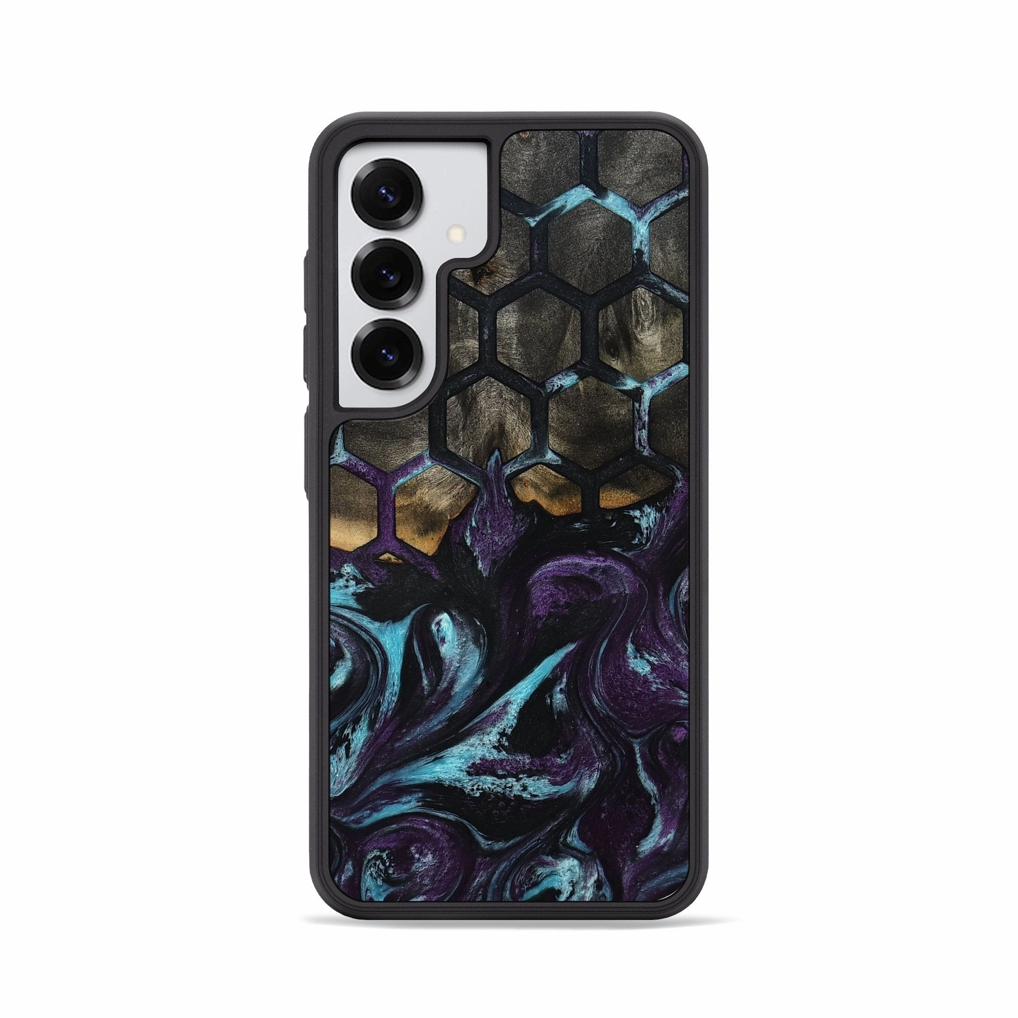 Galaxy S25 Wood Phone Case - Abril (Pattern, 781746) HD Screen Protector