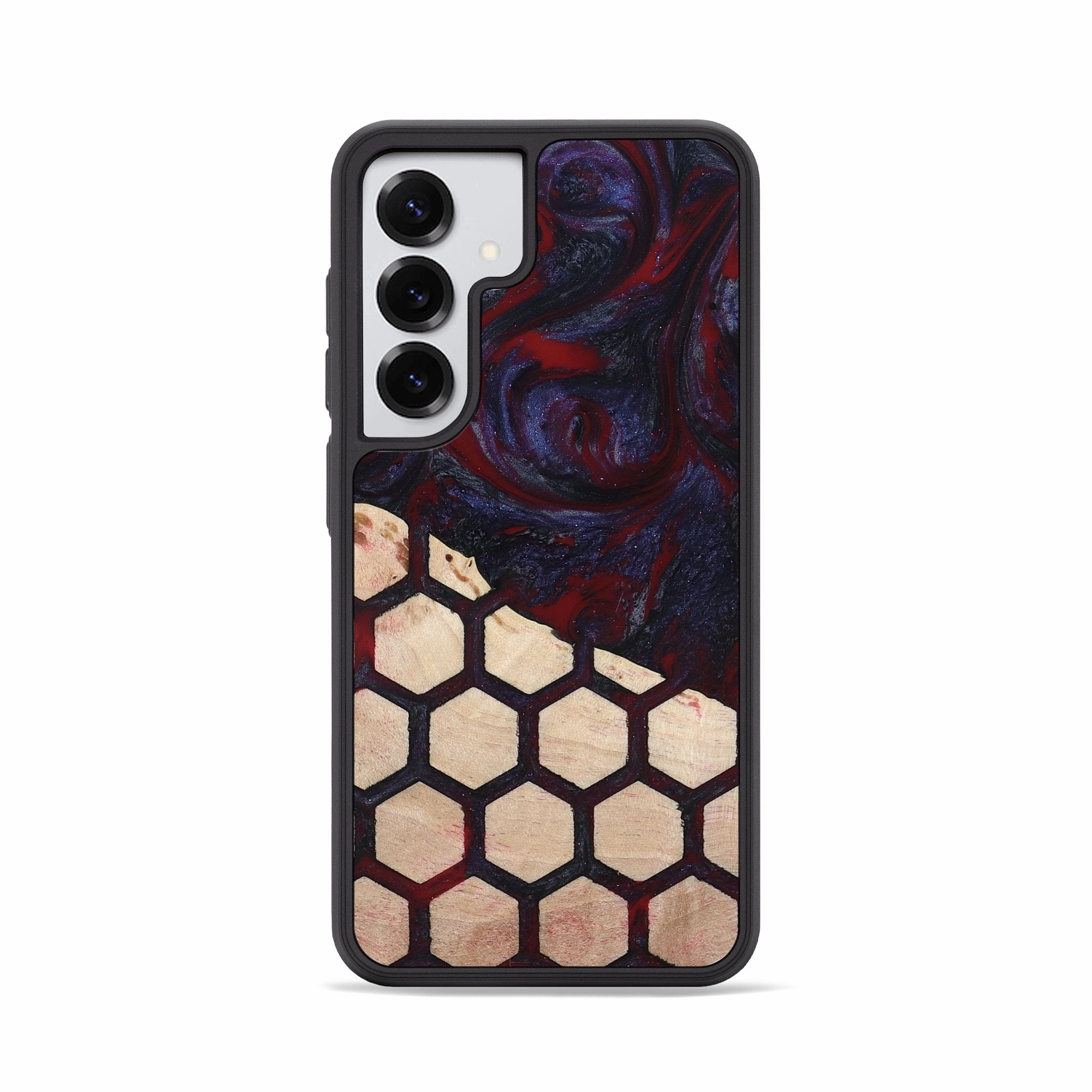 Oleophobic Coating Galaxy S25 Wood Phone Case - Alberto (Pattern, 776016)