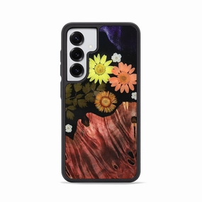 Galaxy S25 Wood Phone Case - Alfonso (Bloom, 781405) Anti Finger Grease Anti Dust Film