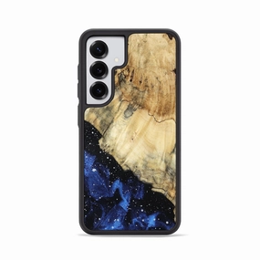 Galaxy S25 Wood Phone Case - Bjorn (Cosmos, 781488) Scratch Resistant Glass