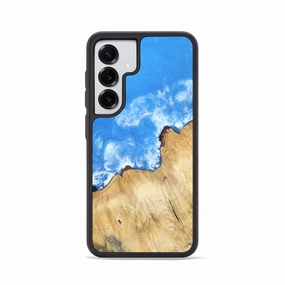 Anti Finger Smudge Galaxy S25 Wood Phone Case - Burt (Coastal, 781818)