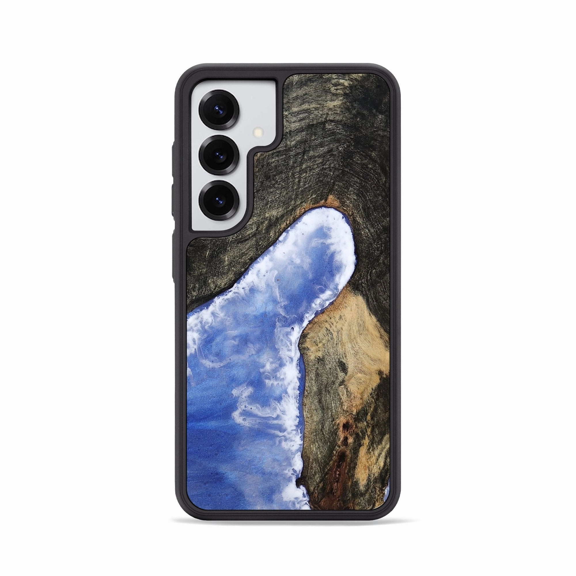Smooth Touch Film Anti Finger Smudge Galaxy S25 Wood Phone Case - Cain (Coastal, 780565)