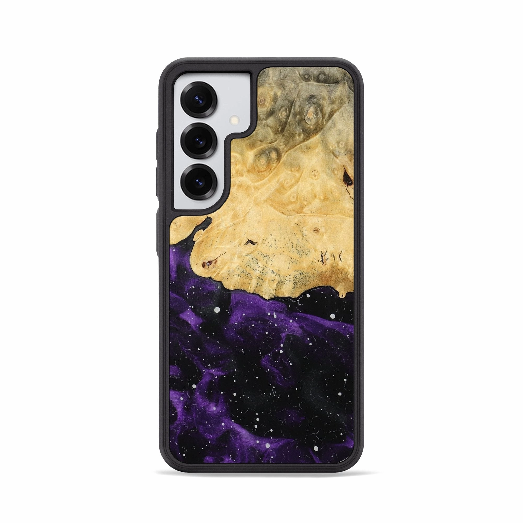 Galaxy S25 Wood Phone Case - Calum (Cosmos, 773651) Scratch Proof Glass Shock Proof Film