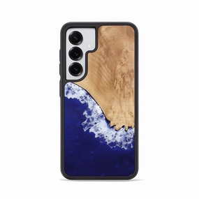 Anti Dust Protective Cover Galaxy S25 Wood Phone Case - Carlos (Coastal, 777417)