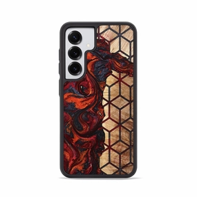 Galaxy S25 Wood Phone Case - Chynna (Pattern, 778794) Oleophobic Coating