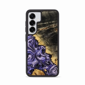 Galaxy S25 Wood Phone Case - Cloe (Purple, 769493) Anti Dust