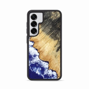 Privacy Screen Galaxy S25 Wood Phone Case - Coretta (Coastal, 781420)