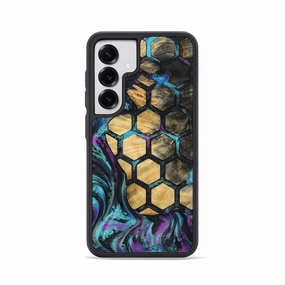 Tempered Screen Protector Galaxy S25 Wood Phone Case - Daisha (Pattern, 781719)