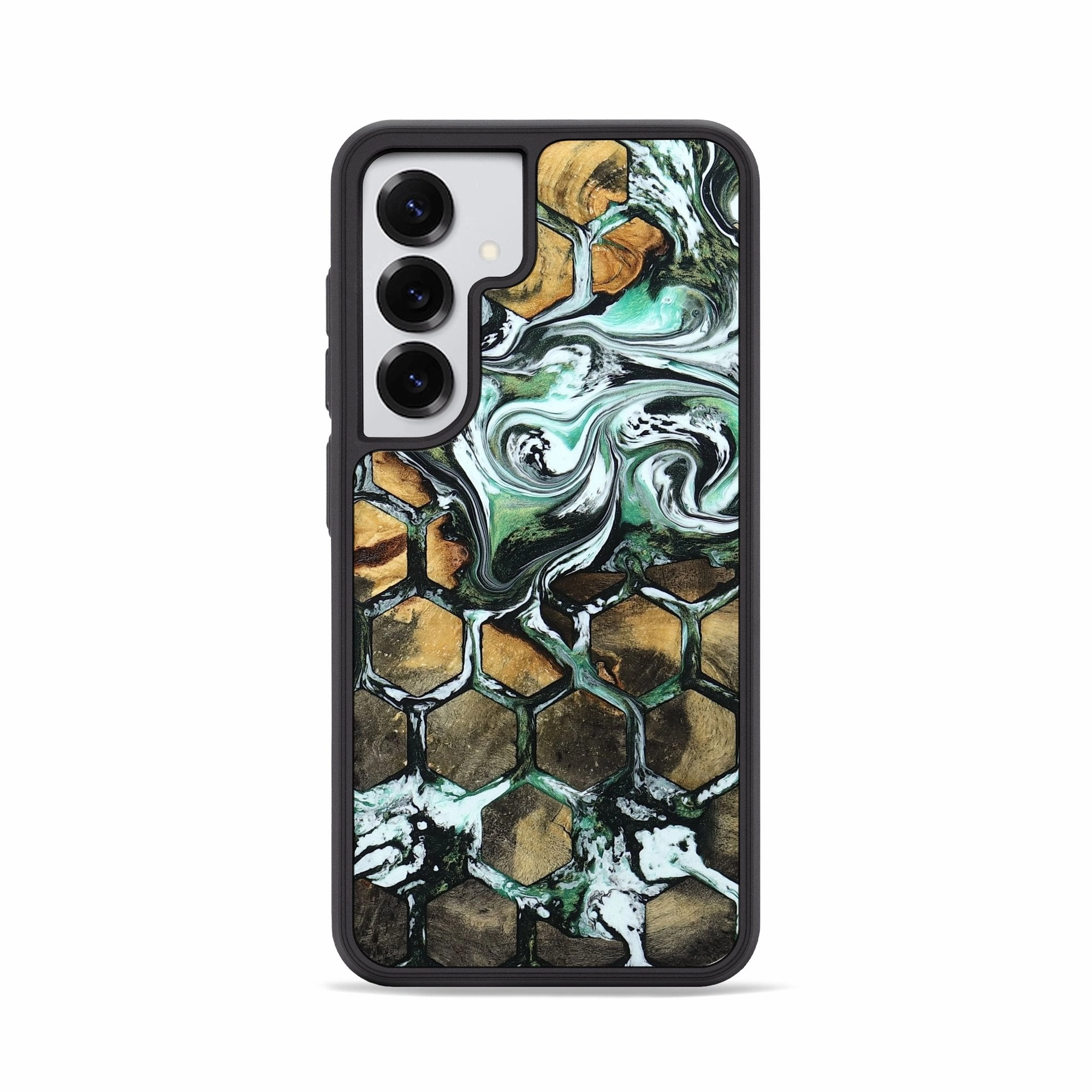Galaxy S25 Wood Phone Case - Dandre (Pattern, 781692) Bubble Free Screen Shockproof