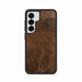 Bubble Free Screen Galaxy S25 Wood Phone Case - Danna (Wood Burl, 781894)