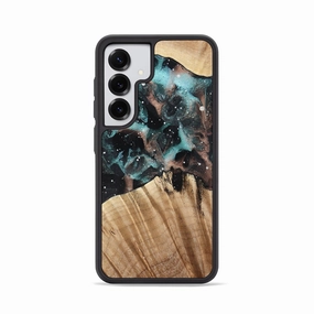 Anti Reflection Screen Anti Finger Oil Galaxy S25 Wood Phone Case - Davis (Cosmos, 776804)