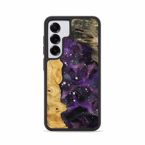 Galaxy S25 Wood Phone Case - Dewey (Cosmos, 775438) Slim Screen Protector Anti Finger Mark Film