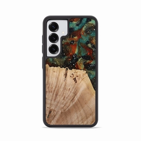 Anti Spy Scratch Resistant Galaxy S25 Wood Phone Case - Eris (Cosmos, 779610)