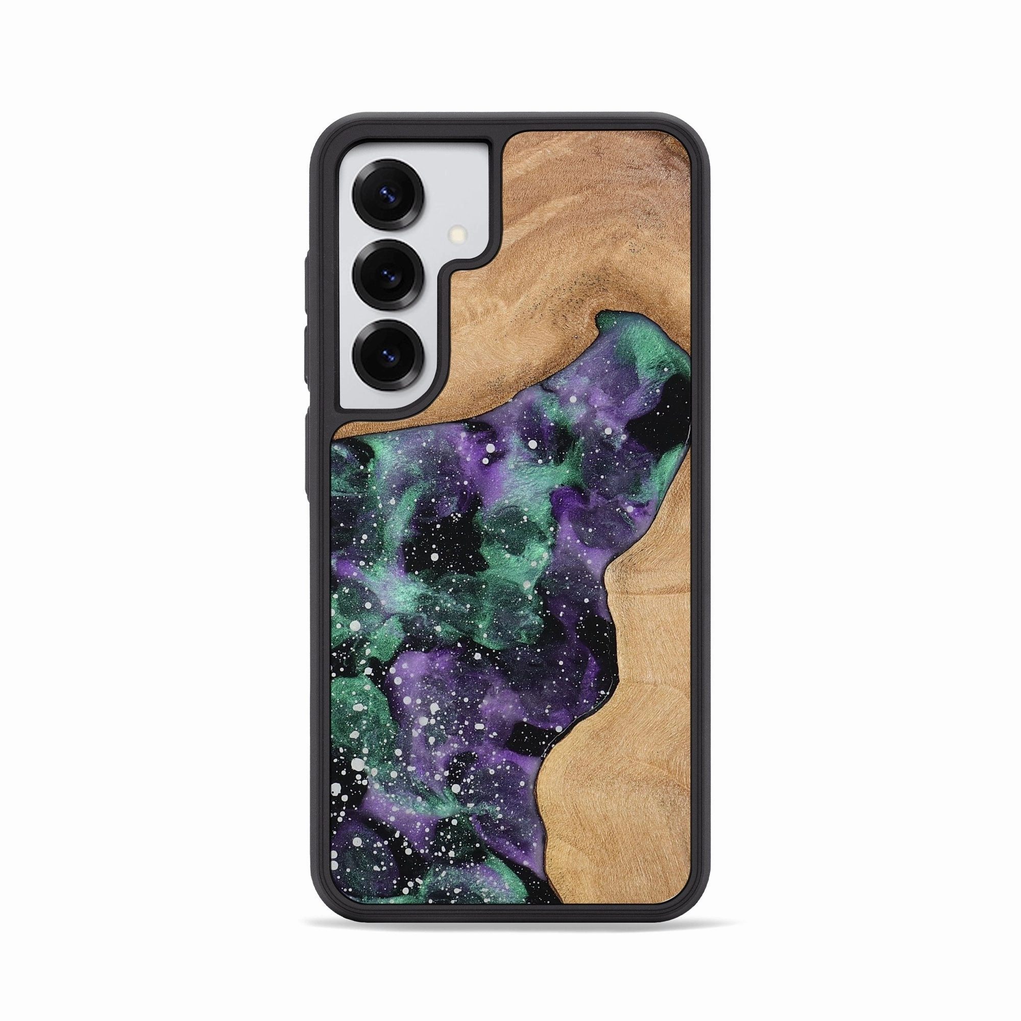 Easy Apply Galaxy S25 Wood Phone Case - Faye (Cosmos, 774788)