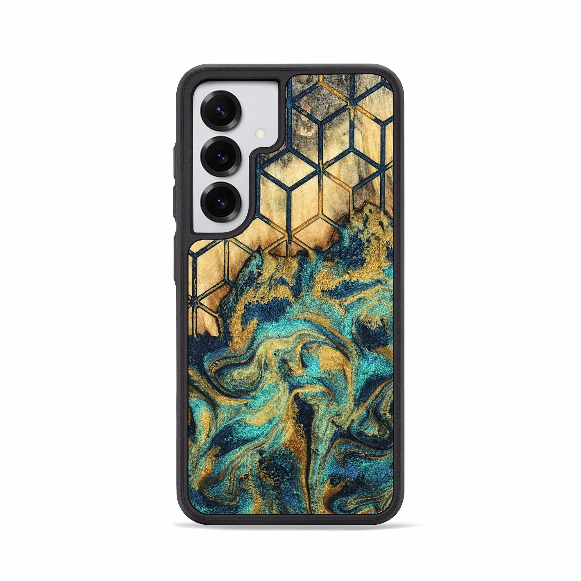 Impact Resistant Galaxy S25 Wood Phone Case - Haiden (Pattern, 781730)