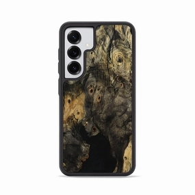 Galaxy S25 Wood Phone Case - Halo (Wood Burl, 781878) Fingerprint Free