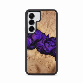 Anti Static Galaxy S25 Wood Phone Case - Jahmir (Purple, 774720)