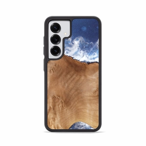 Edge to Edge Protection Galaxy S25 Wood Phone Case - Jamar (Coastal, 776583)