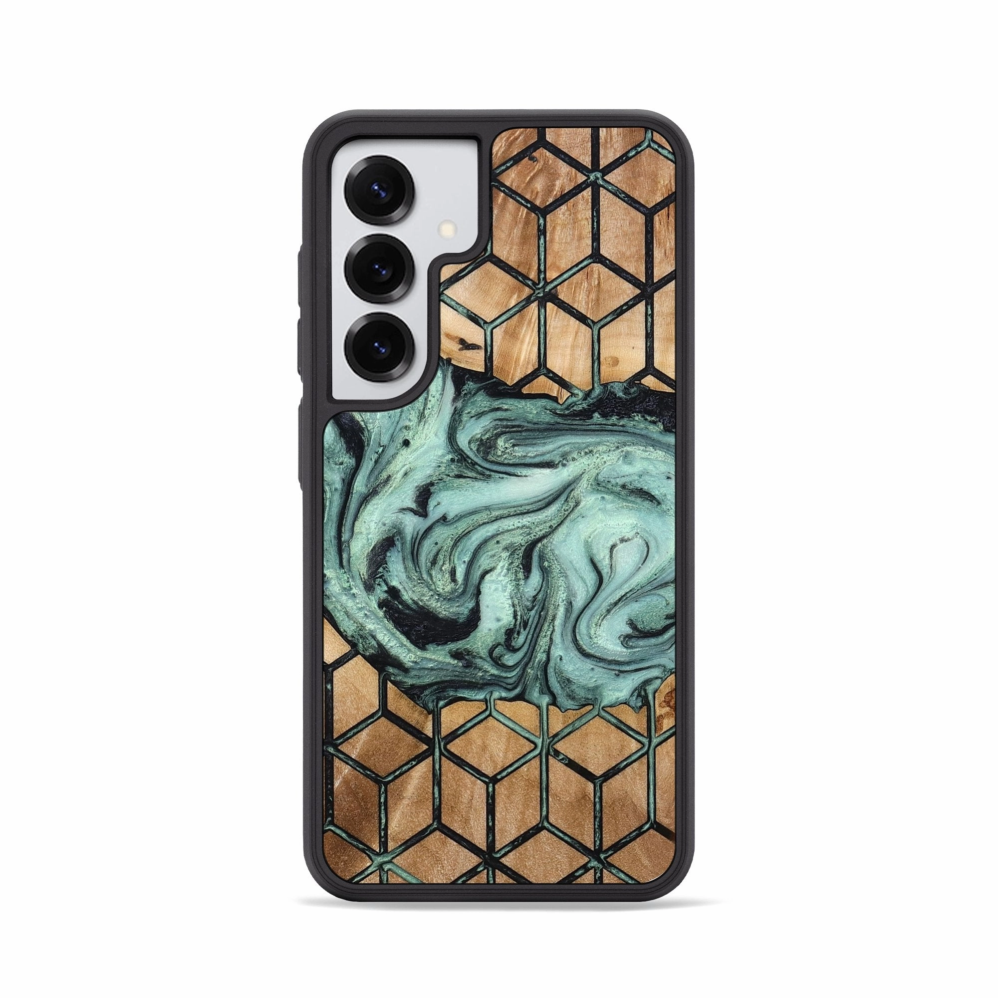 Galaxy S25 Wood Phone Case - Jarrett (Pattern, 775938) Scratch Resistant