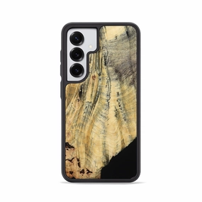 Scratch Resistant Galaxy S25 Wood Phone Case - Joselyn (Wood Burl, 781080)