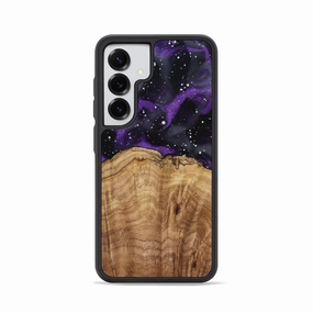 Smooth Surface Anti Dust Galaxy S25 Wood Phone Case - Juliet (Cosmos, 778858)