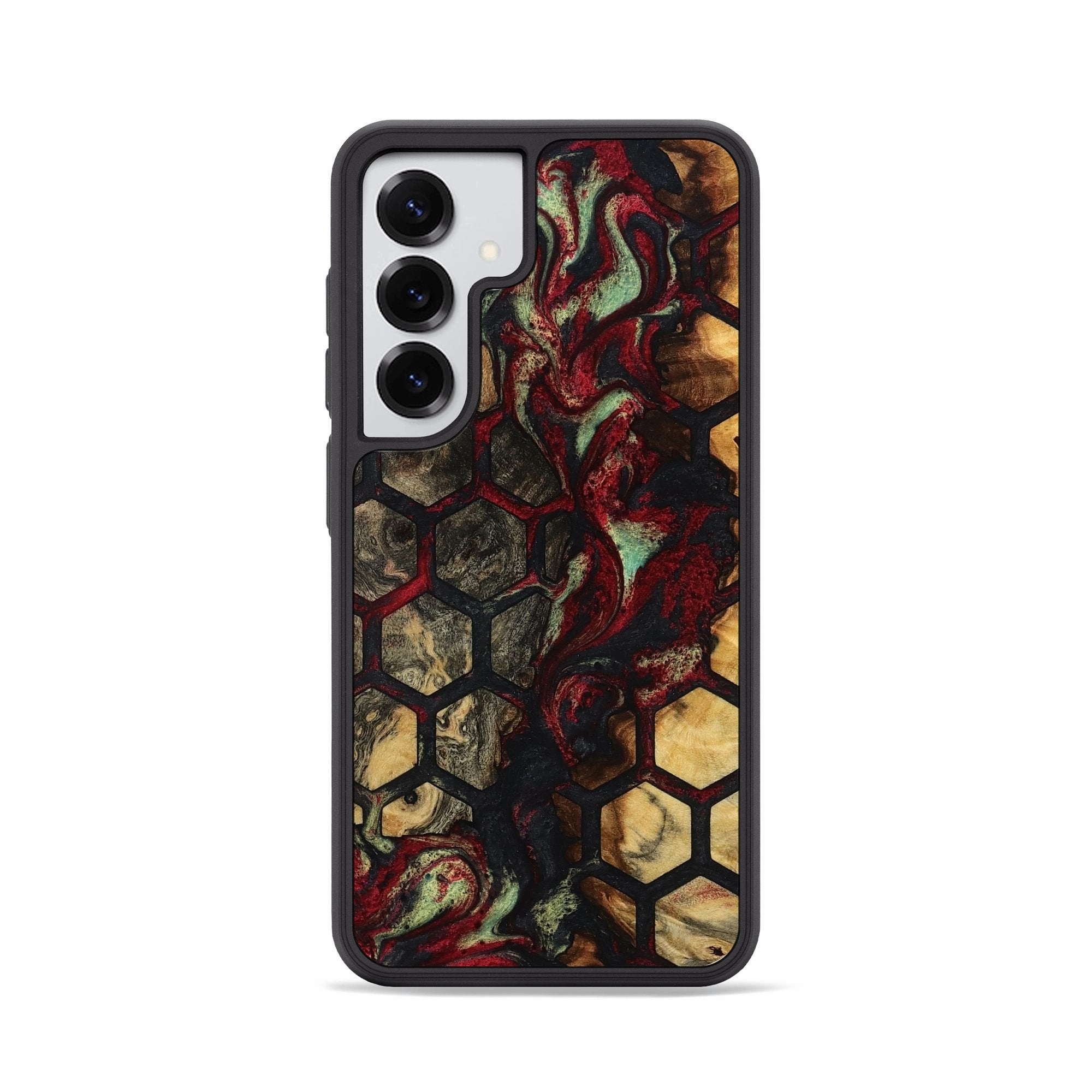 Galaxy S25 Wood Phone Case - Kallie (Pattern, 781749) Fingerprint Free