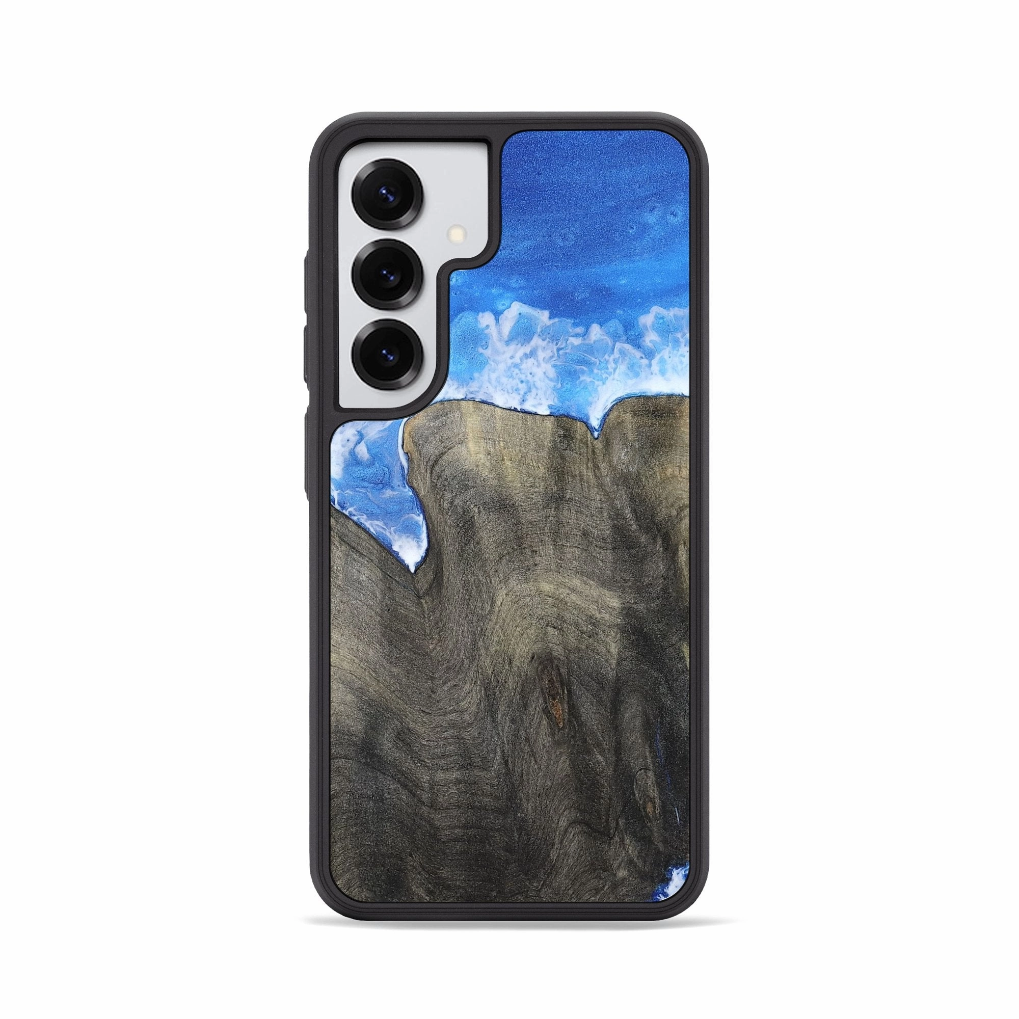 Galaxy S25 Wood Phone Case - Kandice (Coastal, 781860) Oleophobic Coating Fingerprint Shield