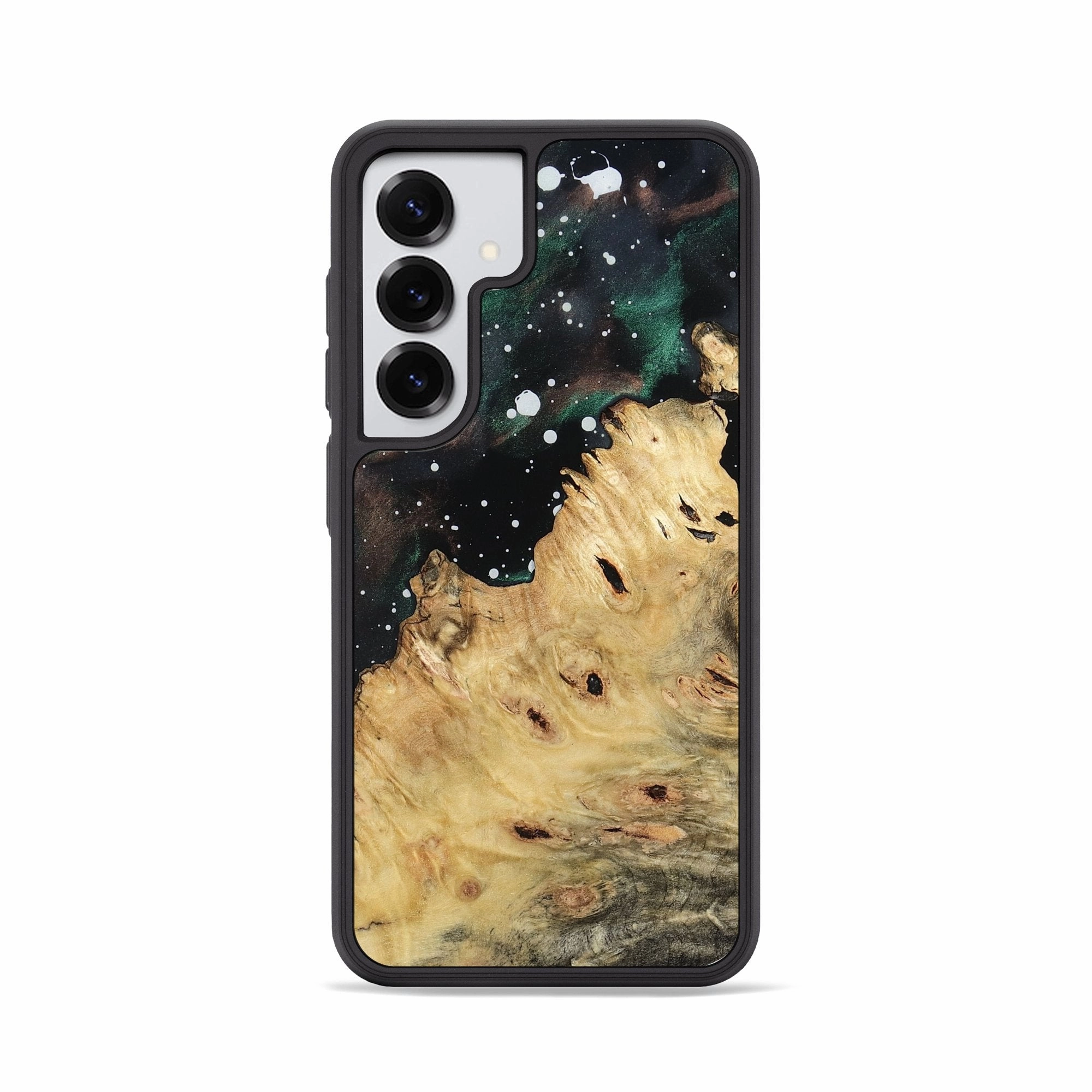 Galaxy S25 Wood Phone Case - Karyme (Cosmos, 781897) Protective Cover Anti Scratch Screen