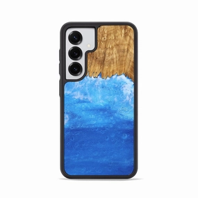 Galaxy S25 Wood Phone Case - Katlin (Coastal, 778614) Anti Reflection Screen Anti Spy