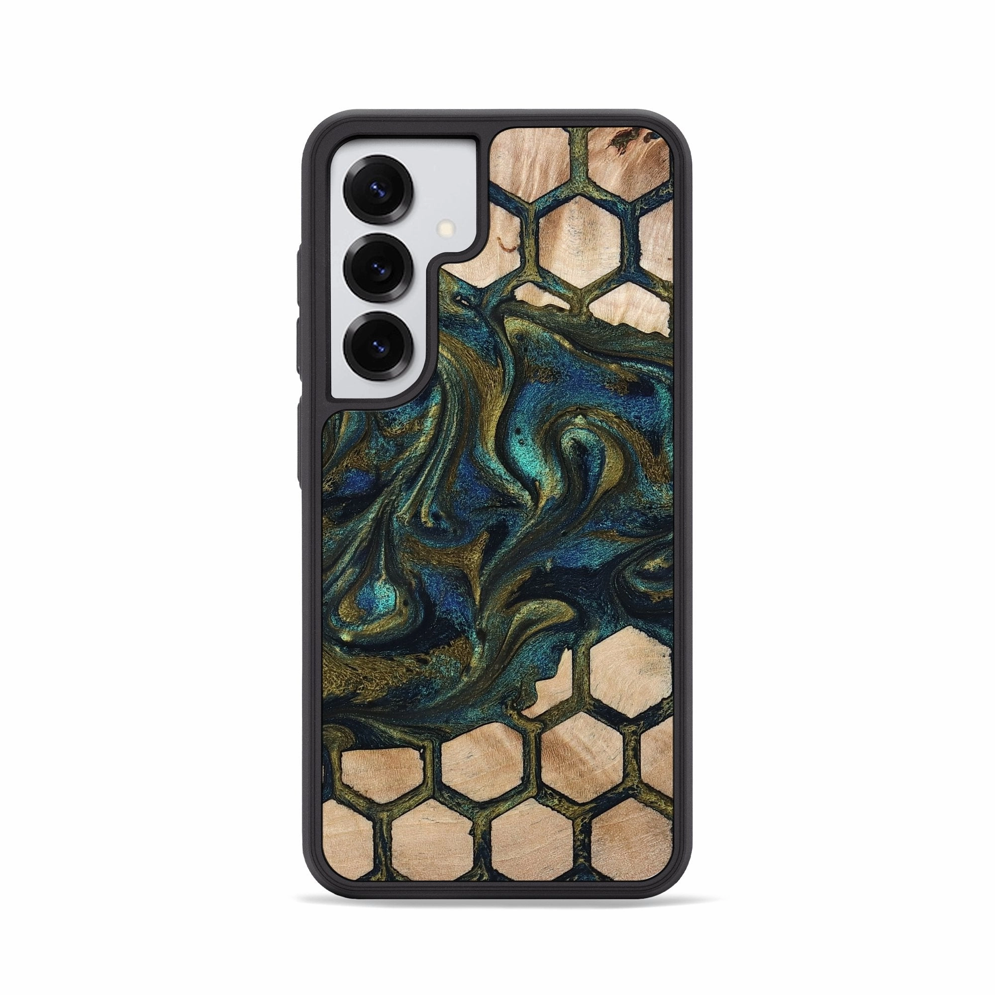 Slim Screen Protector Galaxy S25 Wood Phone Case - Kenji (Pattern, 779581)