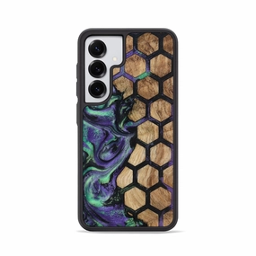 Fingerprint Resistant Screen Galaxy S25 Wood Phone Case - Kent (Pattern, 780878)