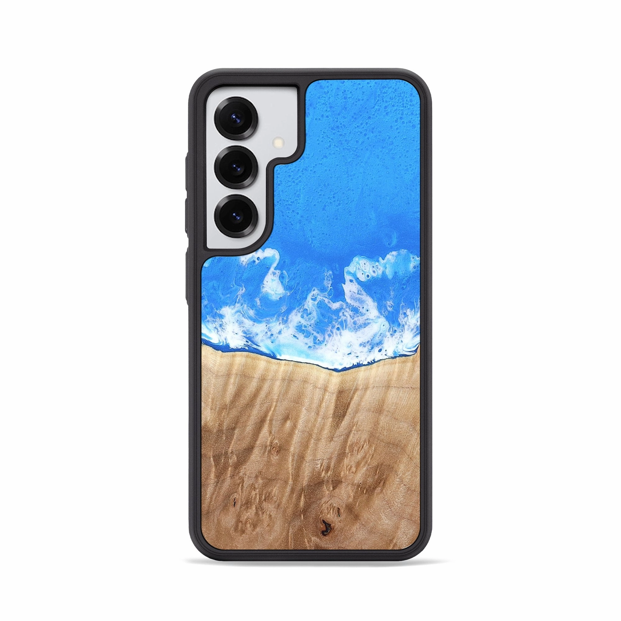 Privacy Screen Galaxy S25 Wood Phone Case - Khaza (Coastal, 779850)