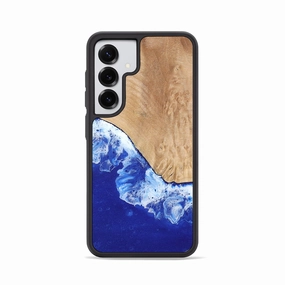 Anti Yellowing Film Scratch Resistant Coating Galaxy S25 Wood Phone Case - Kyson (Coastal, 775708)