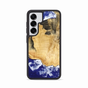 Protective Layer Anti Finger Oil Coating Galaxy S25 Wood Phone Case - Latonia (Coastal, 776609)