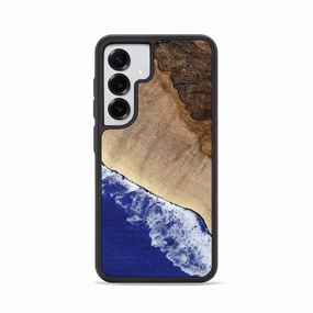 Galaxy S25 Wood Phone Case - Leia (Coastal, 781410) Protective Screen Anti Scratch Screen
