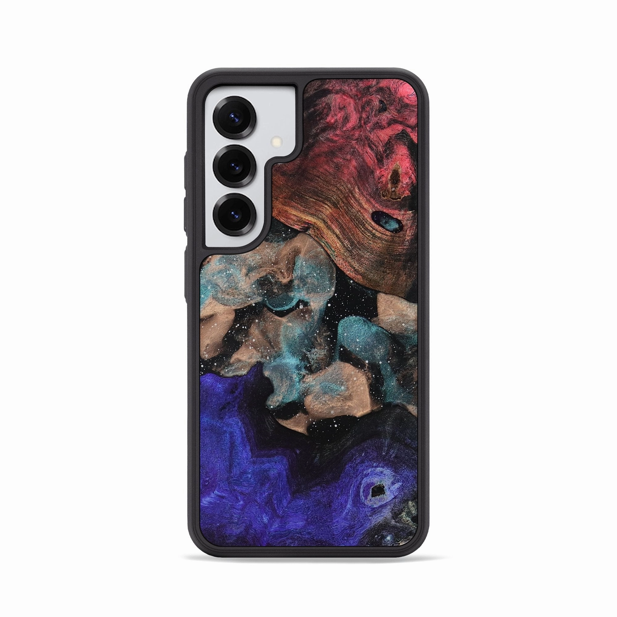 Galaxy S25 Wood Phone Case - Madge (Cosmos, 781924) Anti Blue Light