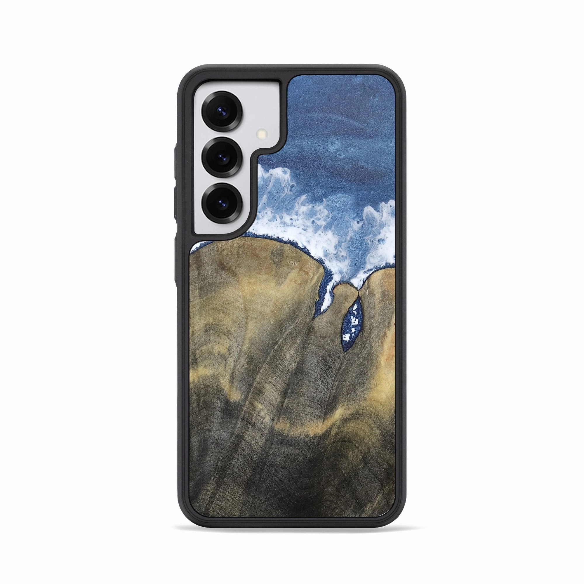 Galaxy S25 Wood Phone Case - Maeve (Coastal, 781830) Scratch Proof Glass Scratch Protection