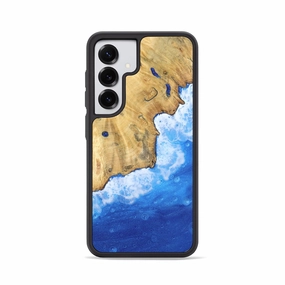 Anti Finger Mark Water Resistant Galaxy S25 Wood Phone Case - Maira (Coastal, 781827)