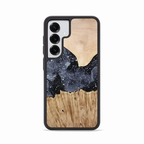 Galaxy S25 Wood Phone Case - Marin (Cosmos, 775439) Anti Fog