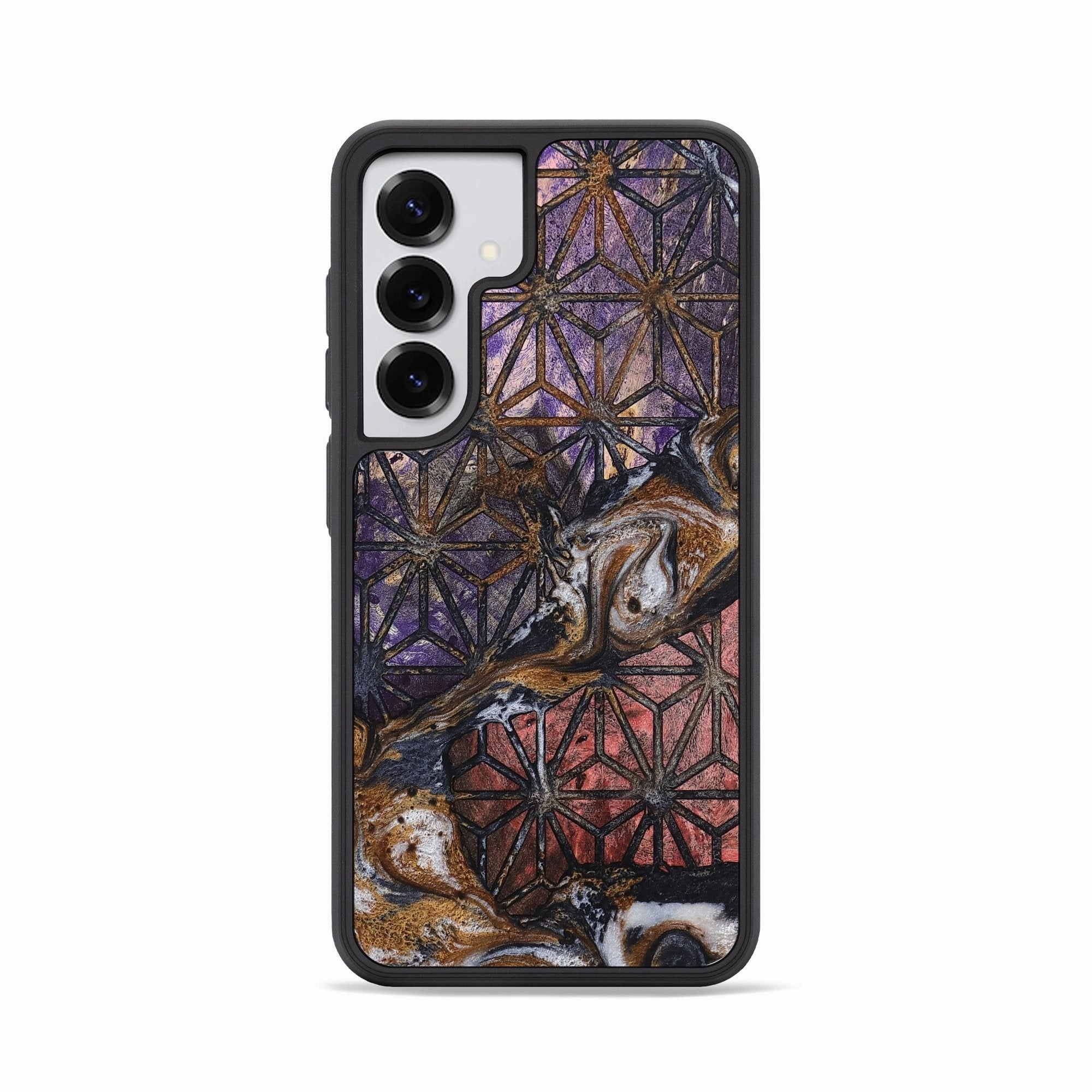Galaxy S25 Wood Phone Case - Marta (Pattern, 781722) Grip Friendly