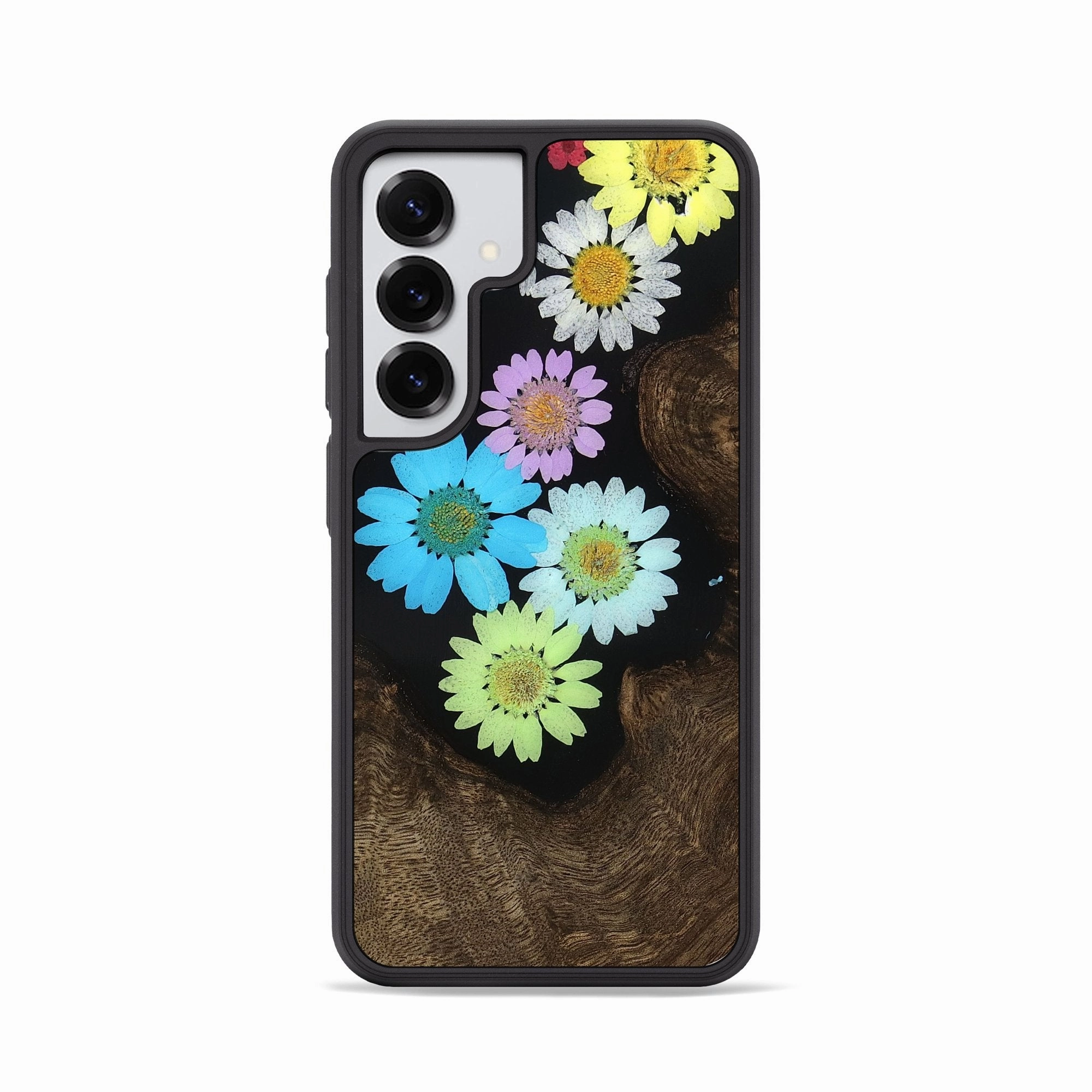 Galaxy S25 Wood Phone Case - Nakia (Bloom, 781614) Anti Shock Screen
