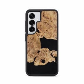 HD Screen Protector Galaxy S25 Wood Phone Case - Parker (Wood Burl, 780908)