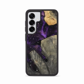 Slim Screen Protector Anti Yellowing Screen Galaxy S25 Wood Phone Case - Patsy (Cosmos, 781965)