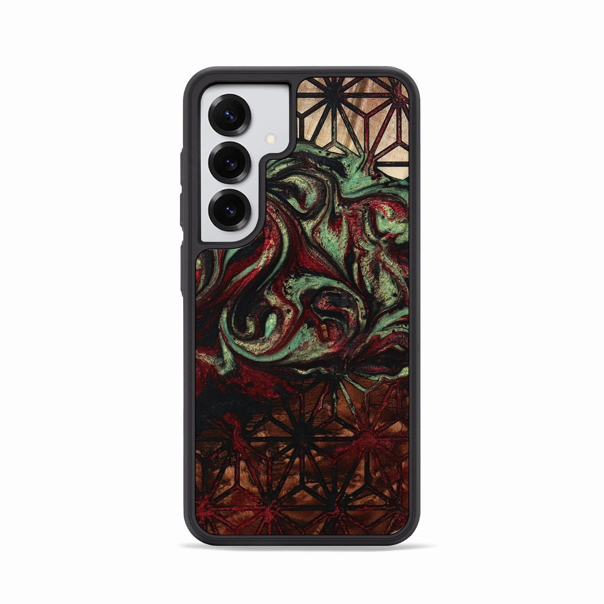 Ultra Clear Galaxy S25 Wood Phone Case - Raphael (Pattern, 777654)