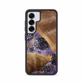 Galaxy S25 Wood Phone Case - Reggie (Cosmos, 779692) Shock Guard Oleophobic Coating