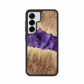 Anti Blue Light Protective Cover Galaxy S25 Wood Phone Case - Rene (Cosmos, 775468)