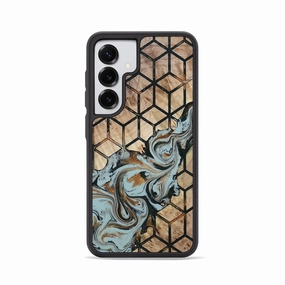 Galaxy S25 Wood Phone Case - Reyna (Pattern, 781748) Impact Resistant