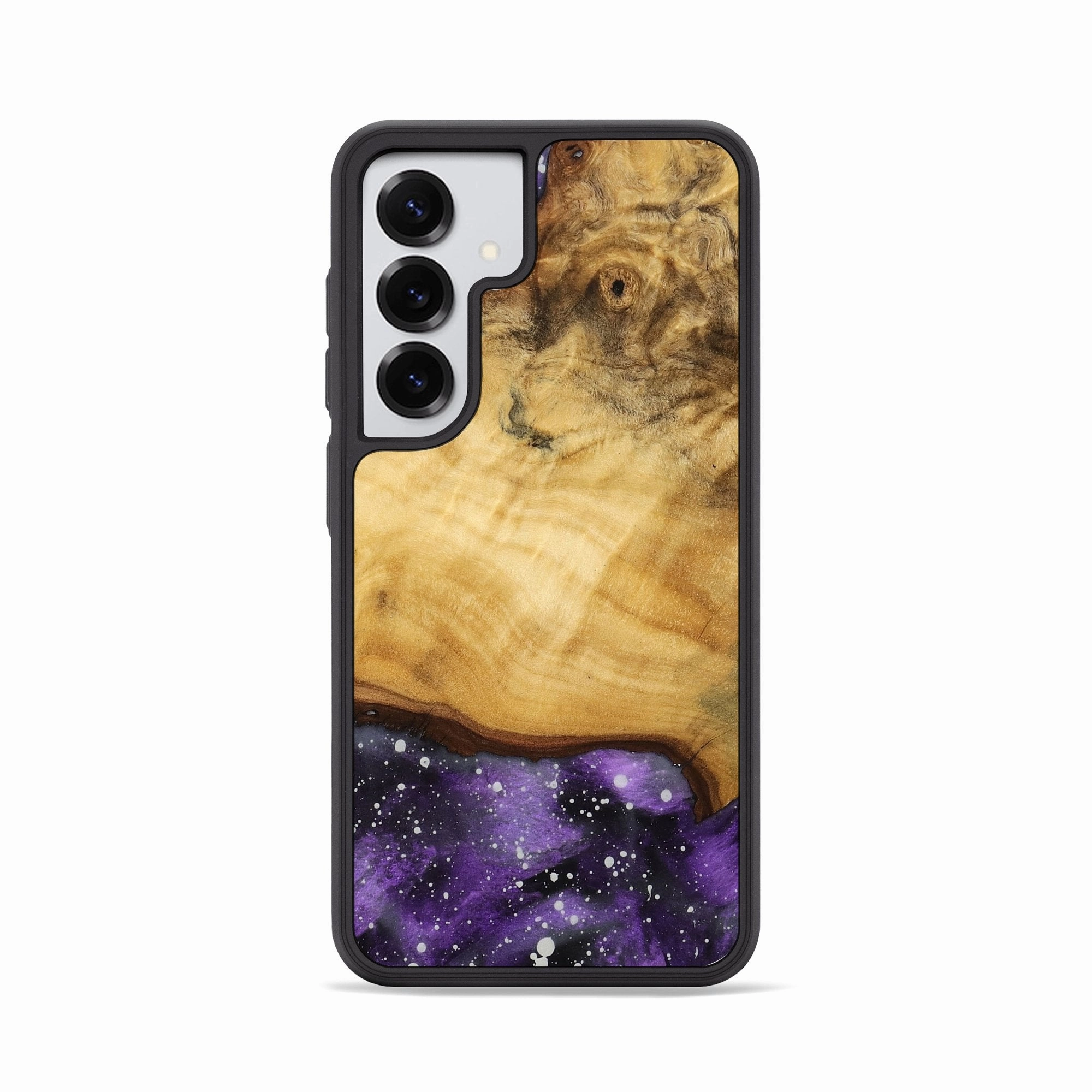 Galaxy S25 Wood Phone Case - Rocio (Cosmos, 775827) Dustproof Cover Privacy Screen