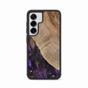 Anti Scratch Screen Shock Guard Galaxy S25 Wood Phone Case - Salem (Cosmos, 770553)